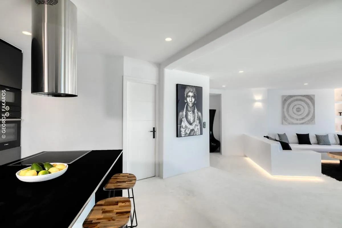 Psarou Black Villas Mykonos Town