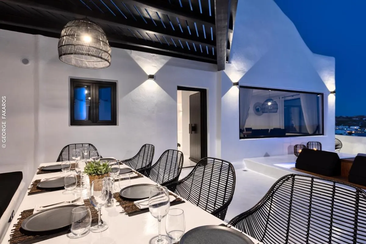 Psarou Black Villas Mykonos Town