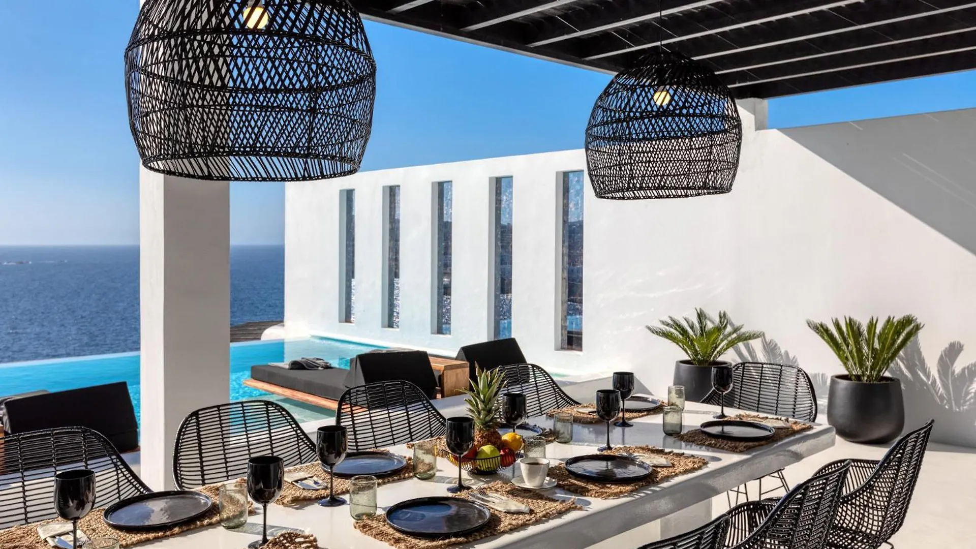 Psarou Black Villas Mykonos Town