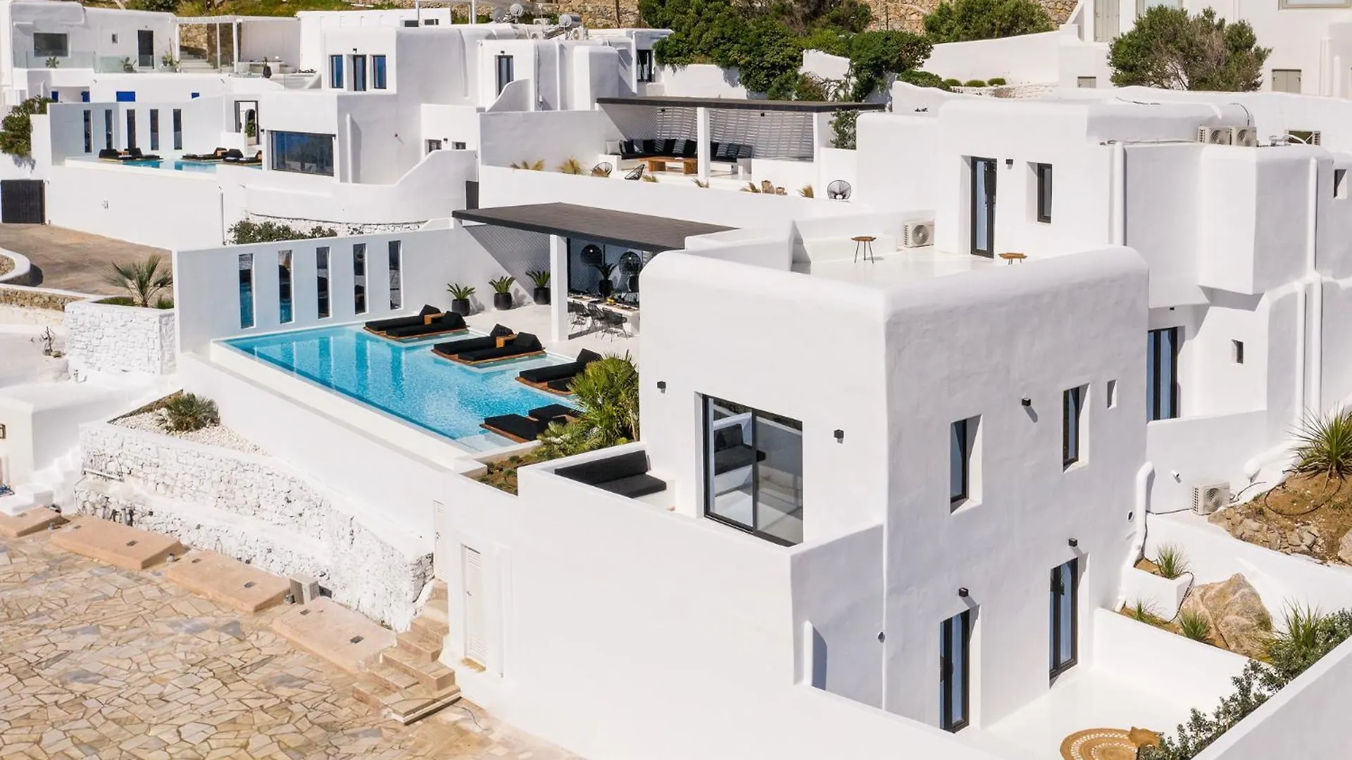 Psarou Black Villas Mykonos Town