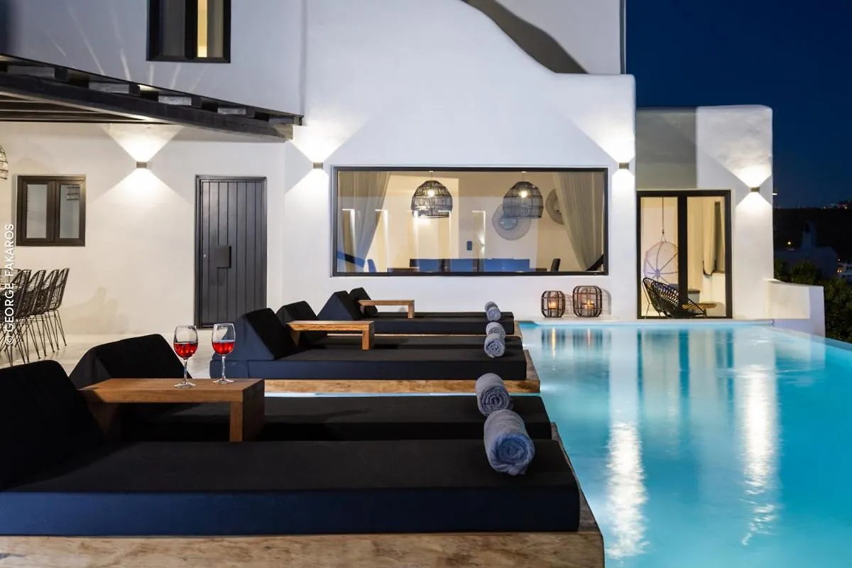 Psarou Black Villas Mykonos Town Griekenland